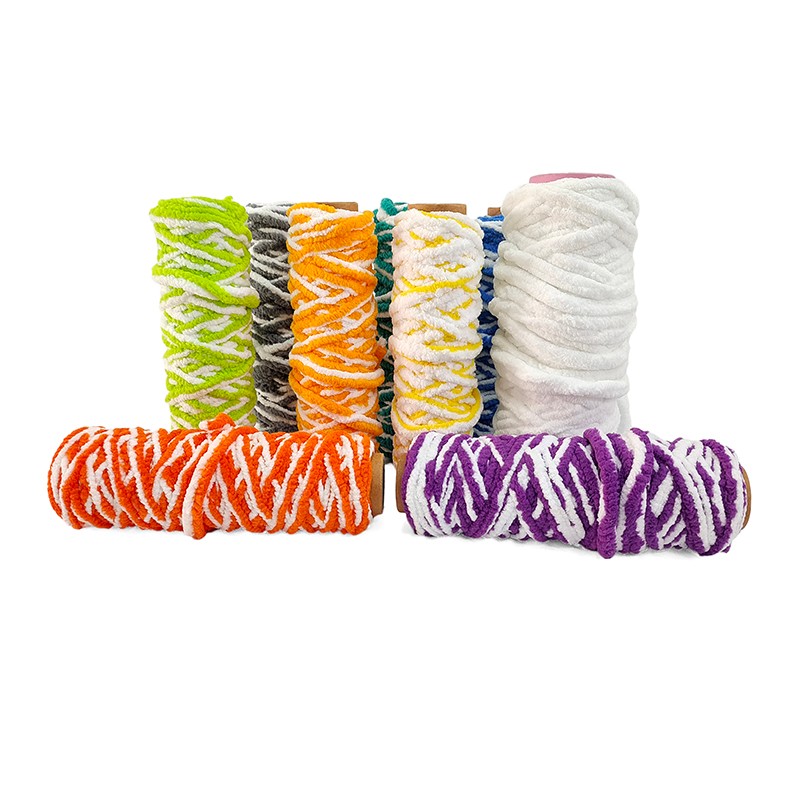 Fil de polyester en microfibre