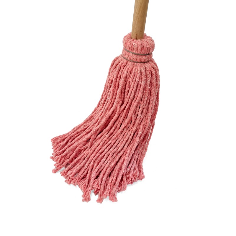 Poignée en bois massif traditionnel Mop humide